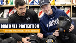 NEW CCM 2024 knee protection for goalies