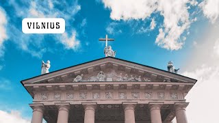 Discovering Vilnius in Lithuania | Full Walking Tour of Vilnius | Slow Travel Vlog in Lithuania