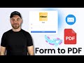 How to Generate PDFs Automatically with Fillout Forms