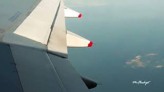 Beautiful evening landing*  Jersey to London Heathrow Airport on board British Airways Airbus A319