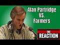 American Reacts to Alan Partridge vs the Farmers | Comedy Reaction