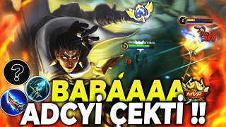 ADC BENİM İŞİM !! RAKİBİ TİLT ETTİM OYUNU SALDI - Brody Jin | Mobile Legends