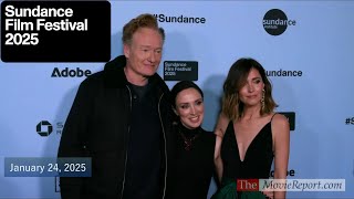 IF I HAD LEGS I'D KICK YOU premiere Rose Byrne, Conan O'Brien at Sundance Film Fest -January 24,2025