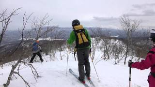 雄国沼・雄国山・ラビスパ山スキー（2016.3.13）