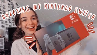 unboxing and setting up my nintendo switch! 👾🕹