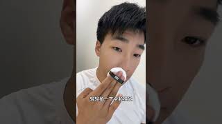 扑完脸上像开了磨皮一样再也不用担心油亮和反光了！ 日常vlog 男士散粉控油定妆好物推荐🔥