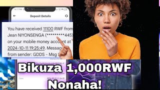 💲UHITA UBIKUZA NTAGISHORO INJIZA AMAFARANGA BURIMUNSI💰