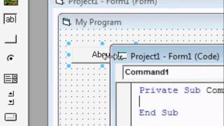 Learn Visual Basic 6 VB6 101 Tutorial Project 1 Part1