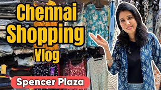 Chennai Shopping Vlog | Spencer Plaza Mall