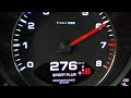 Tachovideo 2020 Porsche Cayenne S Coupé Tiptronic 0-100 kmh kph 0-60 mph Beschleunigung Acceleration