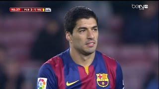 Luis Suarez vs Villareal Home HD 720p (11/02/2015) (English Commentary) [CDR]