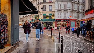 🇫🇷[PARIS 4K] WALK IN PARIS "RUE DES ABBESSES" (EDITED VERSION) 23/MAR/2022