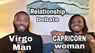 Virgo Man Capricorn Woman Debates Relationships | Communication