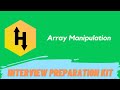 HackerRank Array Manipulation problem solution in Python Programming | Interview Preparation Kit