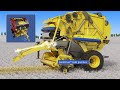 Pro-Belt™ Series Round Baler Animation