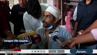 SFI പ്രവർത്തകന്‍റെ  കൊലപാതകത്തിന് പിന്നാലെ ക്യാമ്പസുകളിൽ  വ്യാപക ആക്രമണം