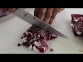 winter salad recipe romaine radicchio apple u0026 walnuts