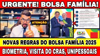 BOLSA FAMÍLIA 2025: BIOMETRIA, VISITA DO CRAS NA SUA CASA, NOVA ATUALIZAÇÃO! VAI COMEÇAR AGORA?