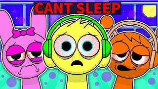 SPRUNKI but they CANT SLEEP..??