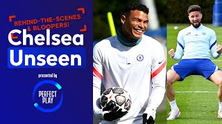 Thiago Silva Plays Flip Cup, Werner & Ziyech Megged! | Chelsea Unseen | Behind-the-scenes & Bloopers
