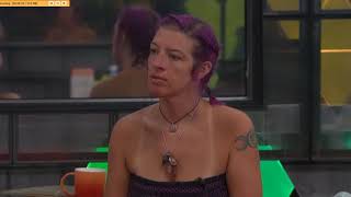 BB20 Haleigh forgets to knock on HOH door Big Brother