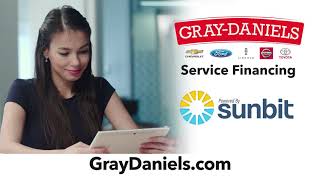 Service Financing at Gray Daniels Chevrolet!