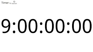 9 Day Countup Timer