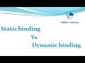 Java Interview 04 - Static Binding Vs Dynamic Binding Java Interview 04 - Static Binding Vs Dynamic Binding