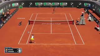 P. Badosa vs D. Shnaider [Roma 24]| 1/16 Final | AO Tennis 2 Gameplay #aotennis2 #AO2