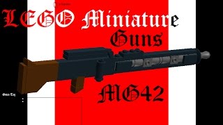 LEGO Miniature Guns: MG42