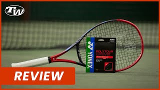 Yonex POLY TOUR DRIVE Tennis String Review: spin, precision, control at a great value!