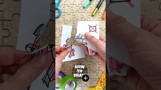 Amazing Paper Craft Trick with Crazy A by Alphabet Lore #alphabetlore #papercraft #trick #diy