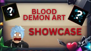 *ALL* BDA Showcase | DEMON BLADE roblox