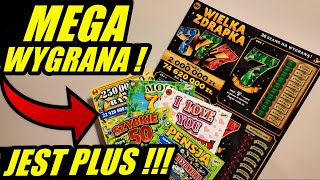 Zdrapki Lotto - MEGA WYGRANA W ZDRAPCE 🤑! NIE SPODZIEWAŁEM SIĘ TEGO SZOK😱!