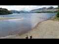 keswick and derwent water drone footage free use