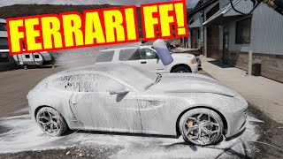 Swapping out the Audi R8 for a Ferrari FF!
