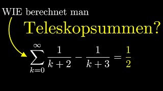 Teleskopsummen berechnen, Teleskopreihen, Konvergenz (Beispiel)