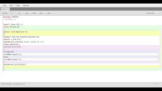 Blue Java : Series program part 23