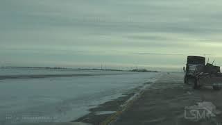 01-19-2020 Cass County, ND Blizzard clean up - Truck Stops - High Snow Piles