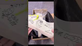 Unboxing GGDB sneakers!!Like the print?😈 #print #sneaker #DGU