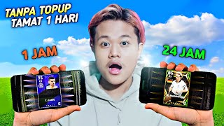 24 JAM NAMATIN EFOOTBALL MOBILE TANPA TOPUP !! BIKIN AKUN BARU \u0026 MAININ SEHARIAN