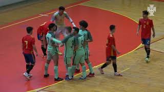 SN Futsal sub-19: Portugal 5-1 Espanha