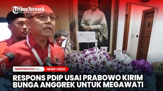 Respons PDIP Usai Prabowo Kirim Kado Bunga Anggrek untuk Megawati