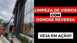 Osmose Reversa Para Limpeza de Vidros - Água Desmineralizada Zero Ka