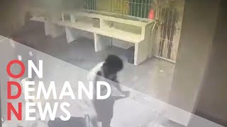 CCTV Shows Guards Abandoning Migrants at Fatal Fire in Detention Facility