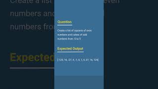Python Interview Questions List Comprehension Video 12:#tjpython #python #tutorjoes