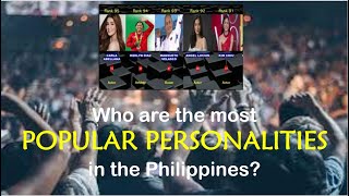MOST FAMOUS PERSONALITIES IN THE PHILIPPINES | STATSPH VIDEOS