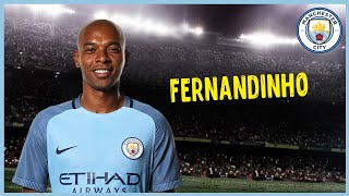 Fernandinho • Amazing Tackles \u0026 Passes • Manchester City