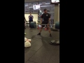 epic week of lifting sumo deadlift 260kg