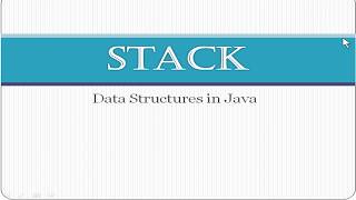 #2 Stack Concept in Java | Data Structures | ISC Syllabus